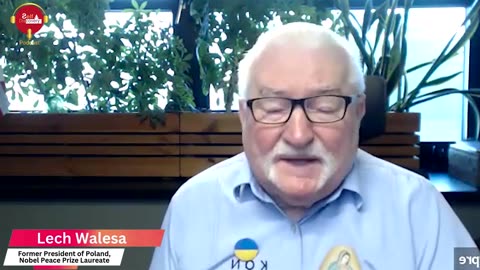Lech Walẽsa Nobel Peace Icon & Former President, Poland on Global Peace with Mohsinaa Ahmad
