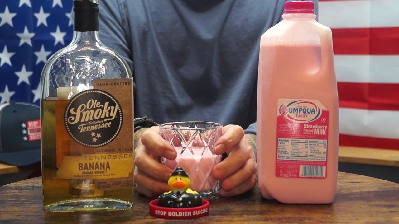 John Brady - Ole Smoky Banana Whiskey & Strawberry Milk