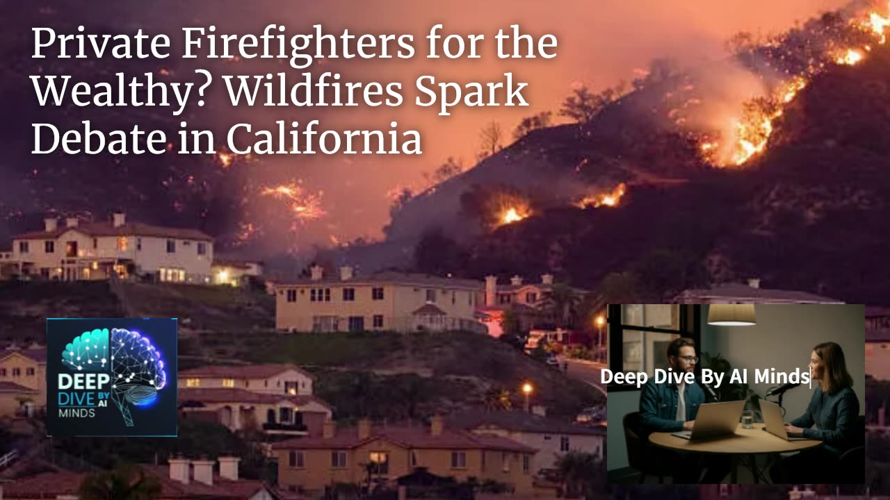 Private Firefighters for the Wealthy? Wildfires Spark Debate in California