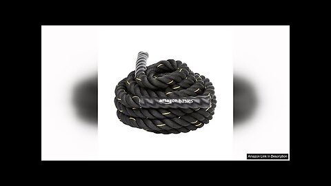 Amazon Basics Battle Exercise Training Rope Review