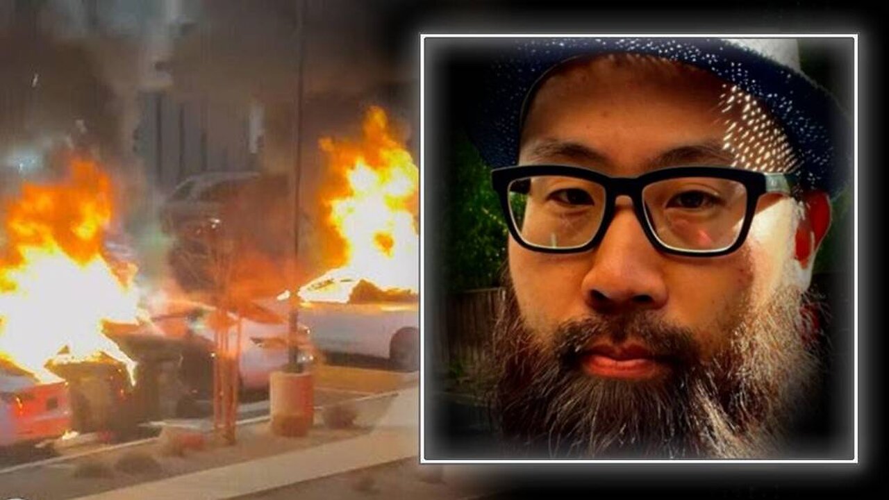 BREAKING VIDEO: Anti-Trump Communist Who Firebombed A Tesla Showroom In Las