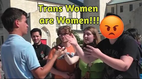 20 year old Conservative debates Liberals on college campus