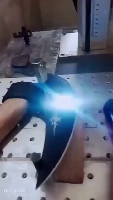 laser work laser machine work laser art viking pizza axe