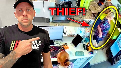 UNBELIEVABLE! Another Thief Caught Stealing At The Laundromat!! ALL On Camera! EXPOSED!