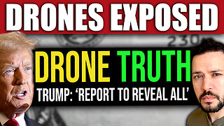 BREAKING: Trump Vows to EXPOSE the TRUTH About Mysterious Drones – Shocking Report Incoming!