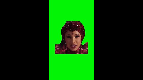 “It Was Lovely To Have You This Year” Cardi B | Green Screen