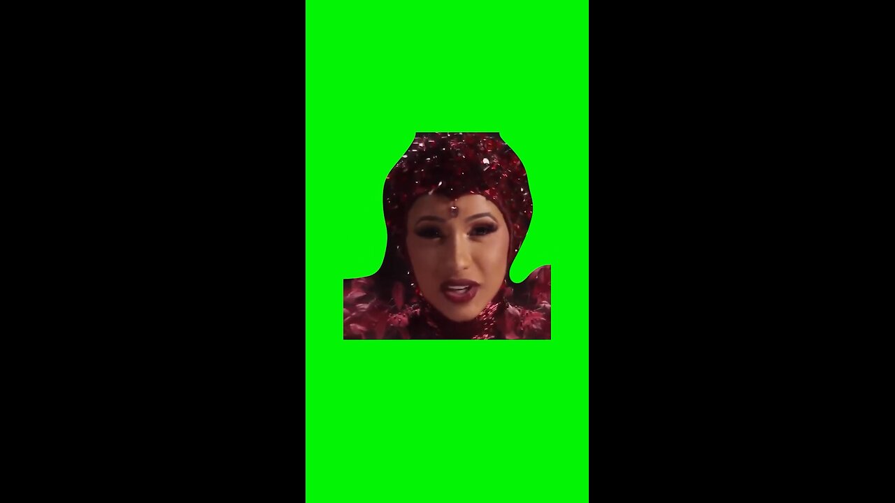 “It Was Lovely To Have You This Year” Cardi B | Green Screen