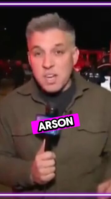 LAPD Declares Wildfire Intential Arson