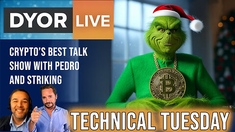 DYOR Live: Bitcoin Pricing and Technical Tuesday