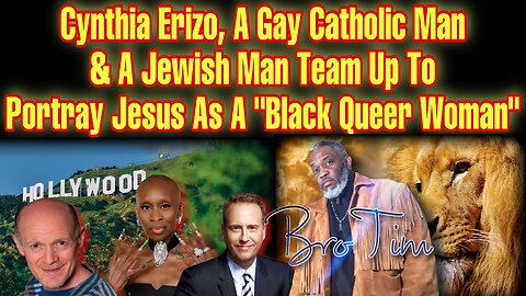 Cynthia Erizo, A Gay Catholic Man & A Jewish Man Team Up to Portray Jesus As A Queer Black Woman