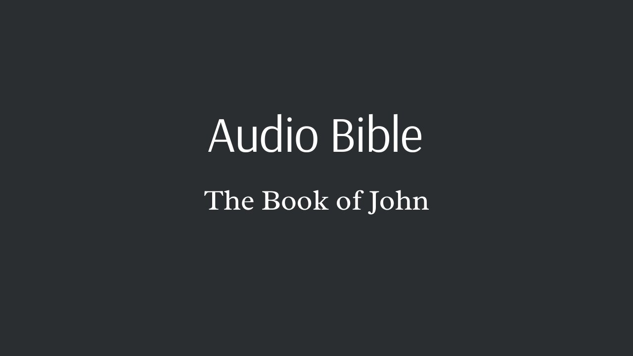 Audio Bible - The Book of John