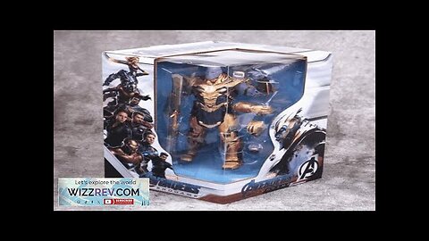 Marvel Avengers Endgame Thanos Battle Suit Movable Joint Toy Review