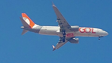 Boeing 737 MAX 8 PS-GPN coming from Rio de Janeiro to Fortaleza