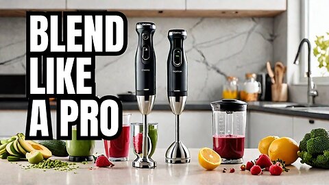 Why the Mueller Multistick 800W 5-in-1 Immersion Blender is a Must-Have Kitchen Tool