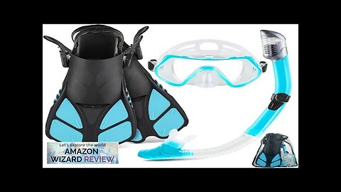 ZEEPORTE Mask Fin Snorkel Set Travel Size Snorkeling Gear for Adults Review