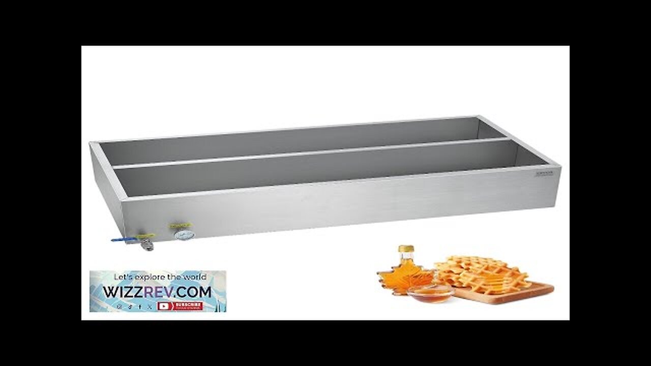 Maple Syrup Evaporator Pan 304 Stainless Steel with Valve and Thermometer Review