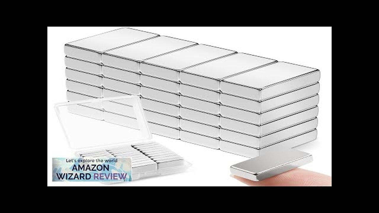 20x10x5mm Strong Rare Earth Neodymium Magnets Heavy Duty Bar Magnets Rectangular Magnetic Review