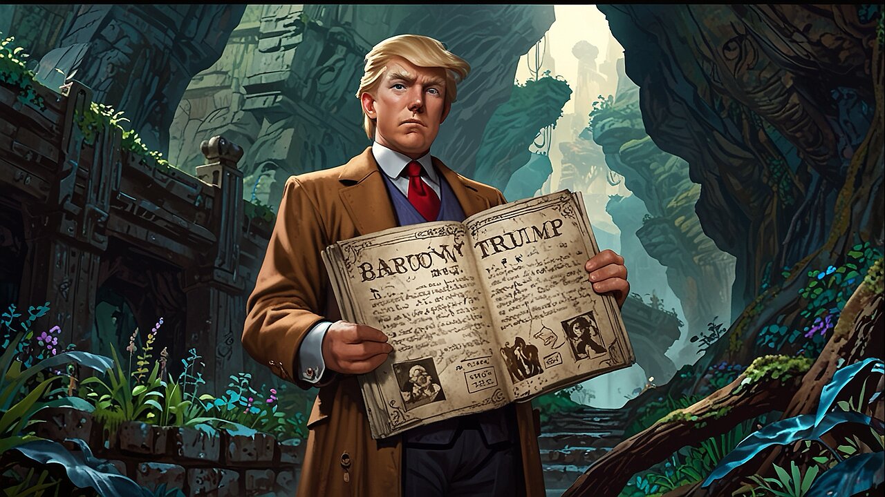 Baron Trump’s Underground Journey: Adventure & Hidden Worlds within worlds