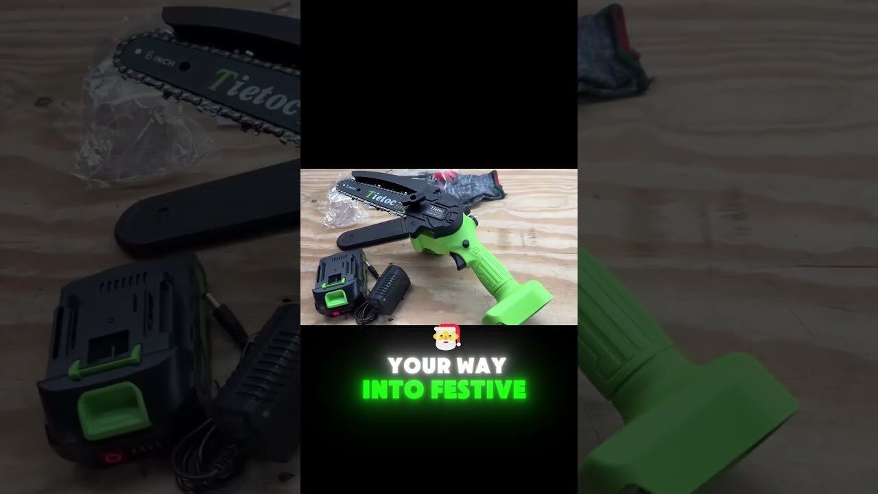 5 Reasons Why Tietoc Mini Chainsaw Is PERFECT for Gadget Lovers!