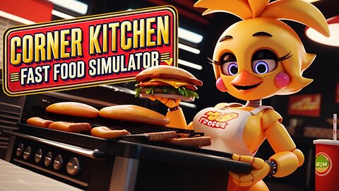 Is this the Krusty Krab? 😺 Corner Kitchen Fast Food Simulator