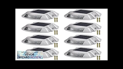 VEVOR Driveway Lights Solar Driveway Lights with Screw Solar Deck Lights Outdoor Review