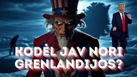 Kodėl JAV nori Grenlandijos?