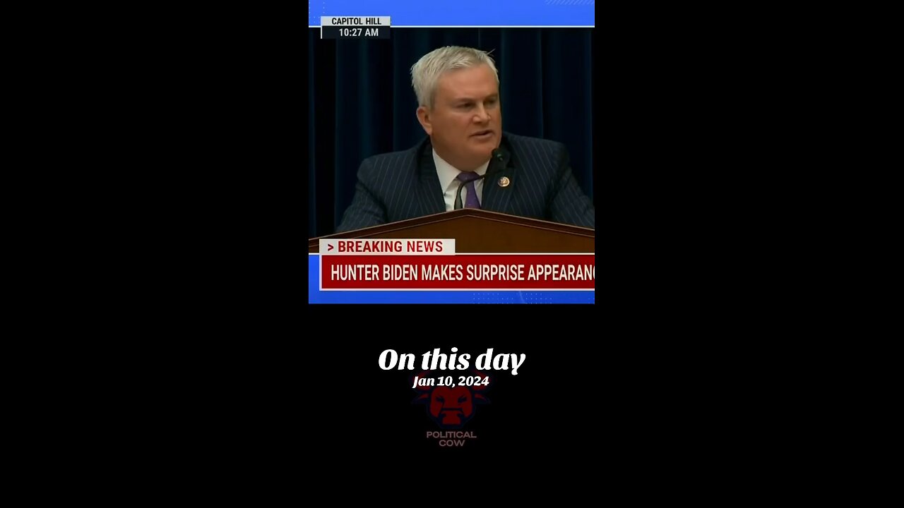 Remember when Hunter Biden got up and left during congressional testimony?