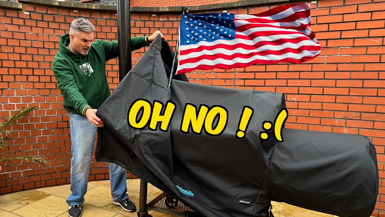 British Rain is Killing My American Pit Smoker ! (American BBQ vs British Winters )