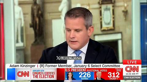 Adam Kinzinger's Snotty Commentary About 'Needing A Pardon' Comes Back To Haunt Him Gloriously