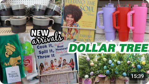 "NEW" FINDS AT DOLLAR TREE * BOOKS/DECOR & MORE