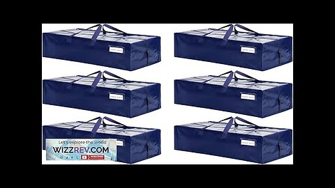 VENO 6 Pack Moving Bags w/Backpack Straps Moving Boxes & Storage Bins Review