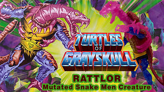 Rattlor - Turtles of Grayskull - Unboxing & Review