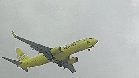 Boeing 737-800F PS-GFF coming from Salvador to Fortaleza