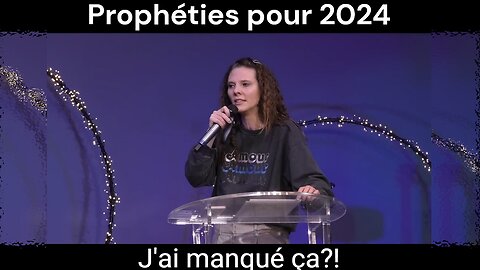 Johanna Exbrayat - Fausses prophéties pour 2024