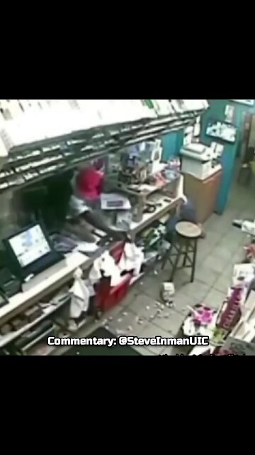 Store Clerk Opens Fire On Robbers