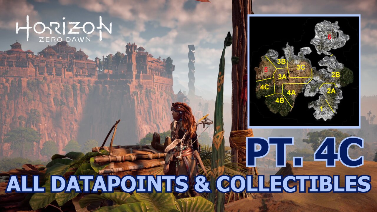 Horizon Zero Dawn ALL Datapoints & Collectibles BY LOCATION | Pt 4C - North-West of Meridian