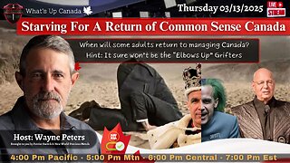 Starving For A Return of Common Sense Canada
