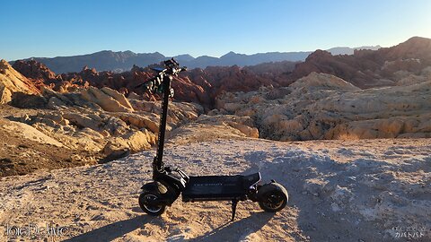 🛴💨💯🤙Electric Scooter Tour: Valley of Fire Nevada State Park Ride😎Hype Version