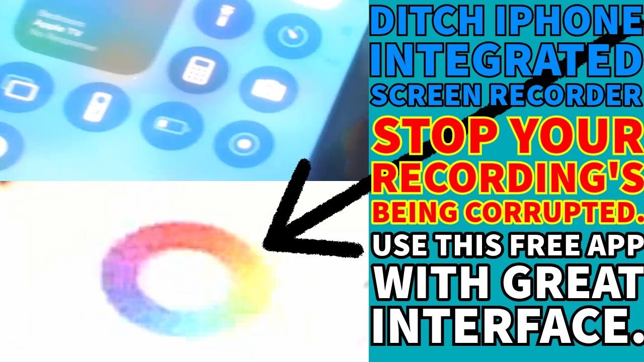 Ditch IPhone Integrated Screen Recording Tool |Use This Free Alternative.