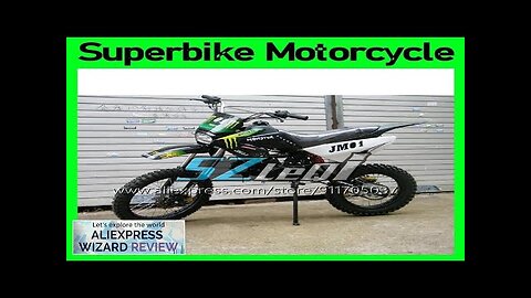 125cc Real Superbike Aldult ATV off-road vehicle mountain bike small motorcycle 4Stroke Review