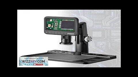 Digital Microscope 1600X 12MP Camera Sensor Coin Microscope 7" Touch LCD Microscope Review