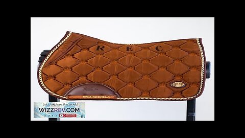 ROYAL EQUESTRIAN JUMP SADDLE PAD CHOCOLATE FULL Review