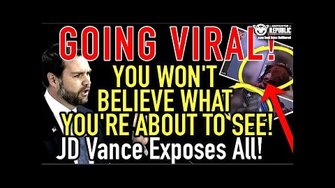 GOING VIRAL! You Won’t Believe What You’re About To See! JD Vance Exposes All!