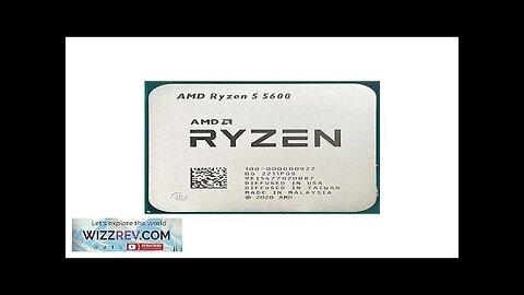 AMD Ryzen 5 5600 Brand New CPU 4.4GHz 6-Core 12-Thread 35MB Cache Review