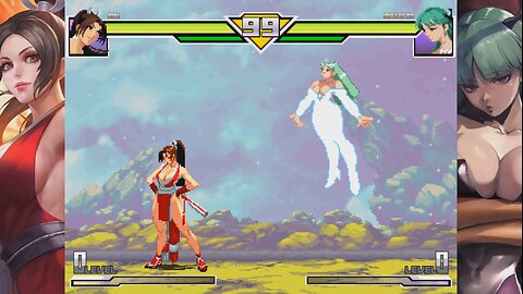 [MUGEN LIFEBAR] TQH0: Mai vs Morrigan