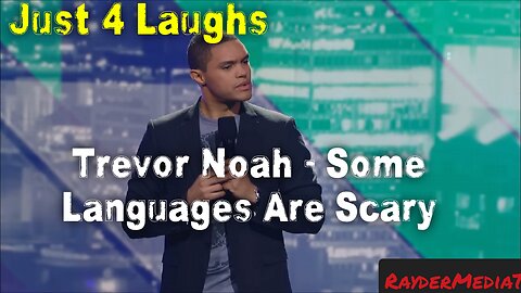 Trevor Noah "Some Scary Languages" | Just For Laughs | RayderMediaTV