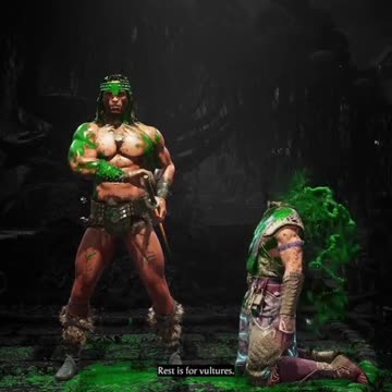 MORTAL KOMBAT 1 CONAN FATALITY