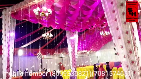 new light decoration||led strip light|| #wedding #lightdecoration #sukai_light_house