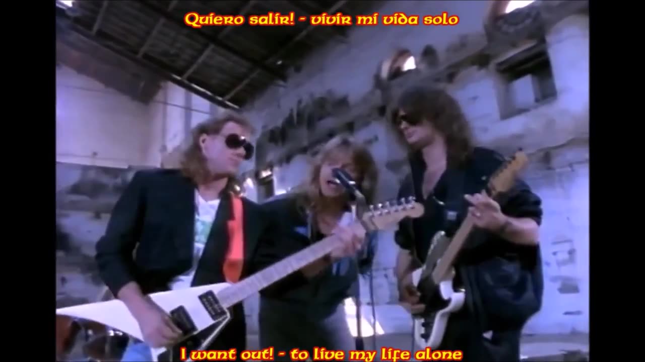 HELLOWEEN - I Want Out (Subtítulos español-inglés)