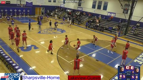 FEBRUARY 4 2025 HIGH SCHOOL BASKETBALL: LAKEVIEW VS SHARPSVILLE PART 1